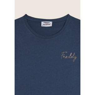 Abito con Ricamo Sangallo sulle Maniche