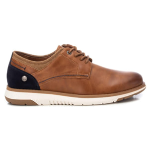 Zapato blucher/derby camel