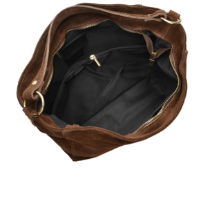 Borsa a tracolla Isabella Rhea Marrone