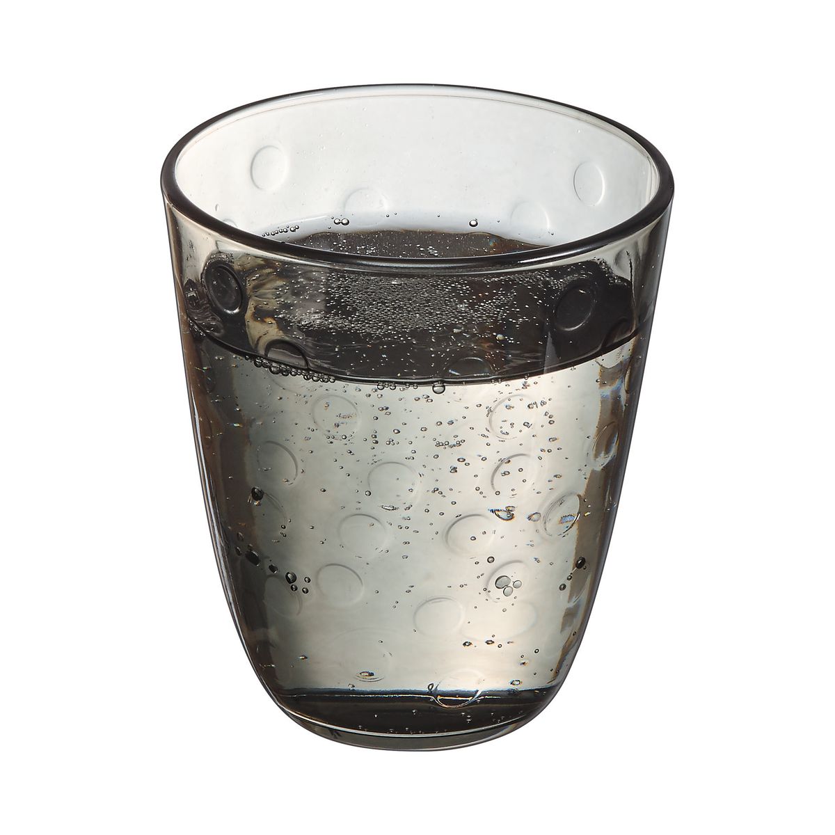 6 verres à eau 31 cl gris