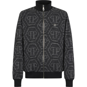 PHILIPP PLEIN Jacquard Tracksuit Jacket Monogram