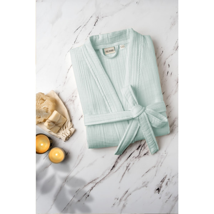 Peignoir gaze de coton