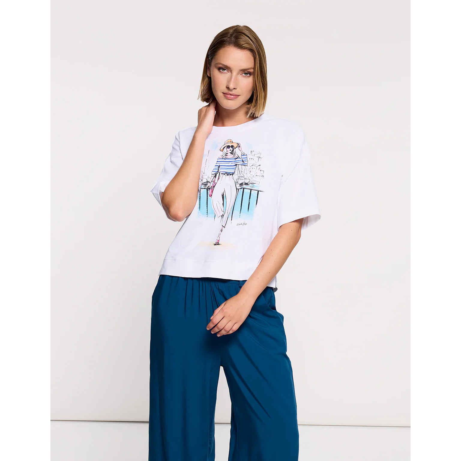 Camiseta Manga Corta Blanco - Fregur