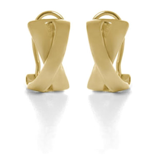 Pendientes Lux by Lux acabados en Oro Amarillo de 18 Kts