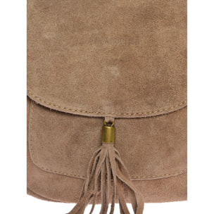 Borsa a spalla Anna Luchini Beige