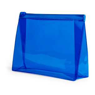 Beauty case da viaggio in PVC trasparente