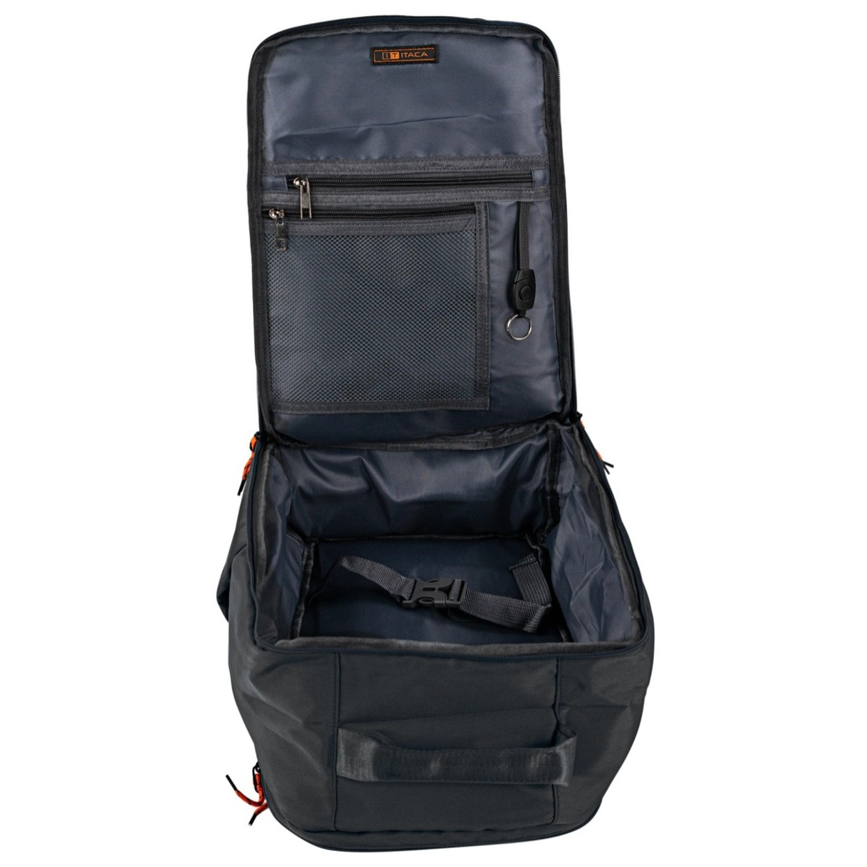 Mochila Viaje Cabina Itaca Rennes Gris Oscuro