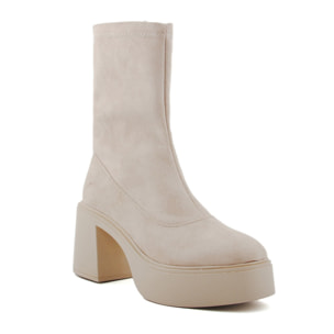 Stivaletti Donna colore Beige