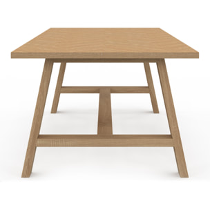 Table basse Gustave effet chevron