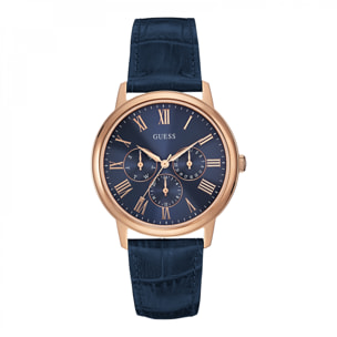 Reloj Guess W0496G4 Hombre Analogico Cuarzo con Correa de Pu & leather strap