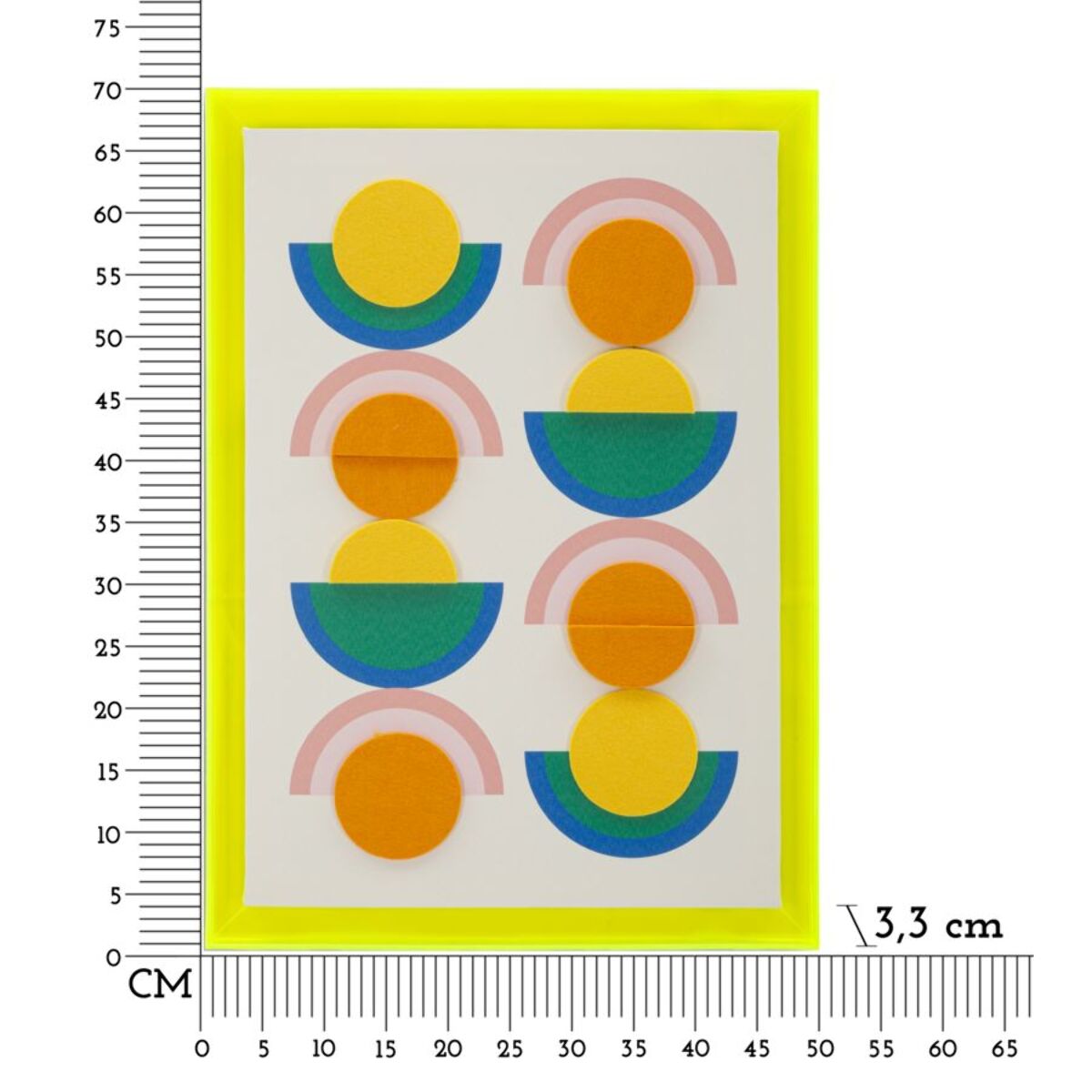 STAMPA SU TELA POP ART C/CORNICE -B- CM 50X3,3X70