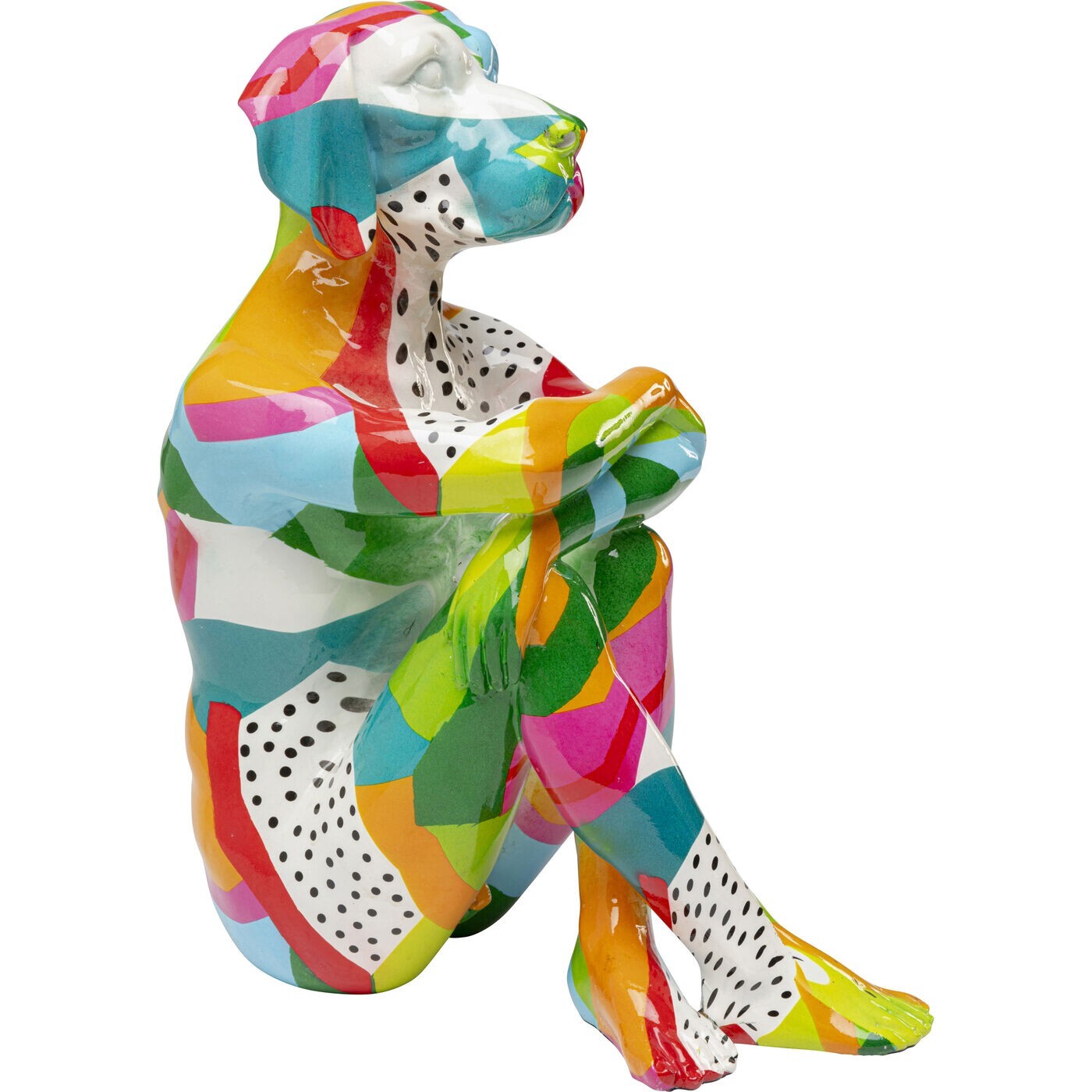 Déco chien pois 32cm Kare Design