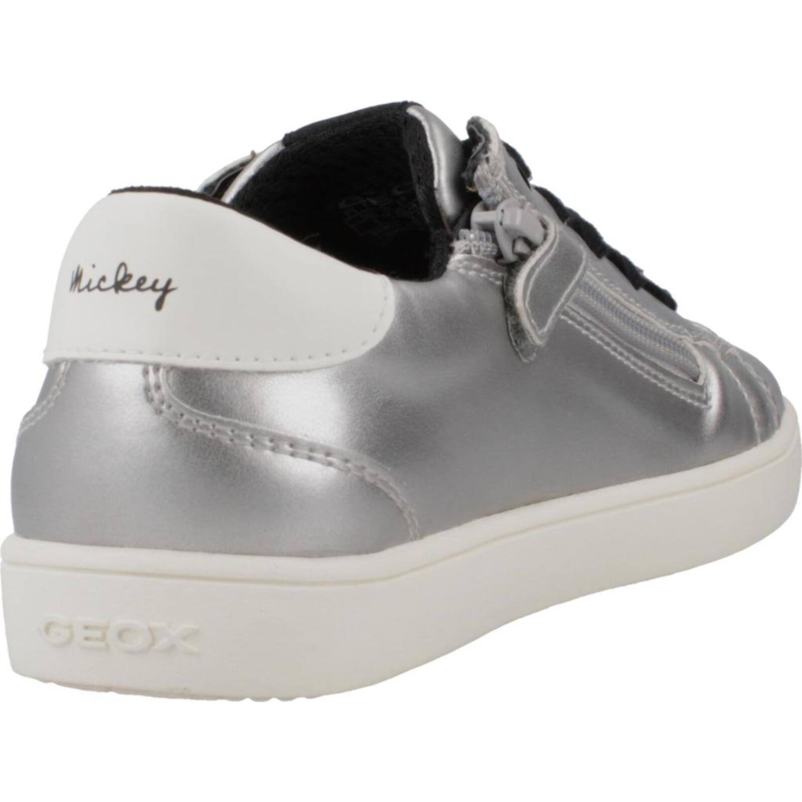 Zapatillas Niña de la marca GEOX  modelo J KATHE GIRL PLATA