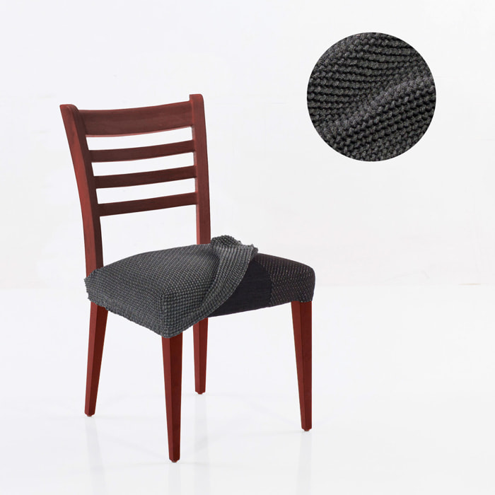 Funda Super Elástica para ASIENTO de SILLA pack2 unidades modelo HELENA