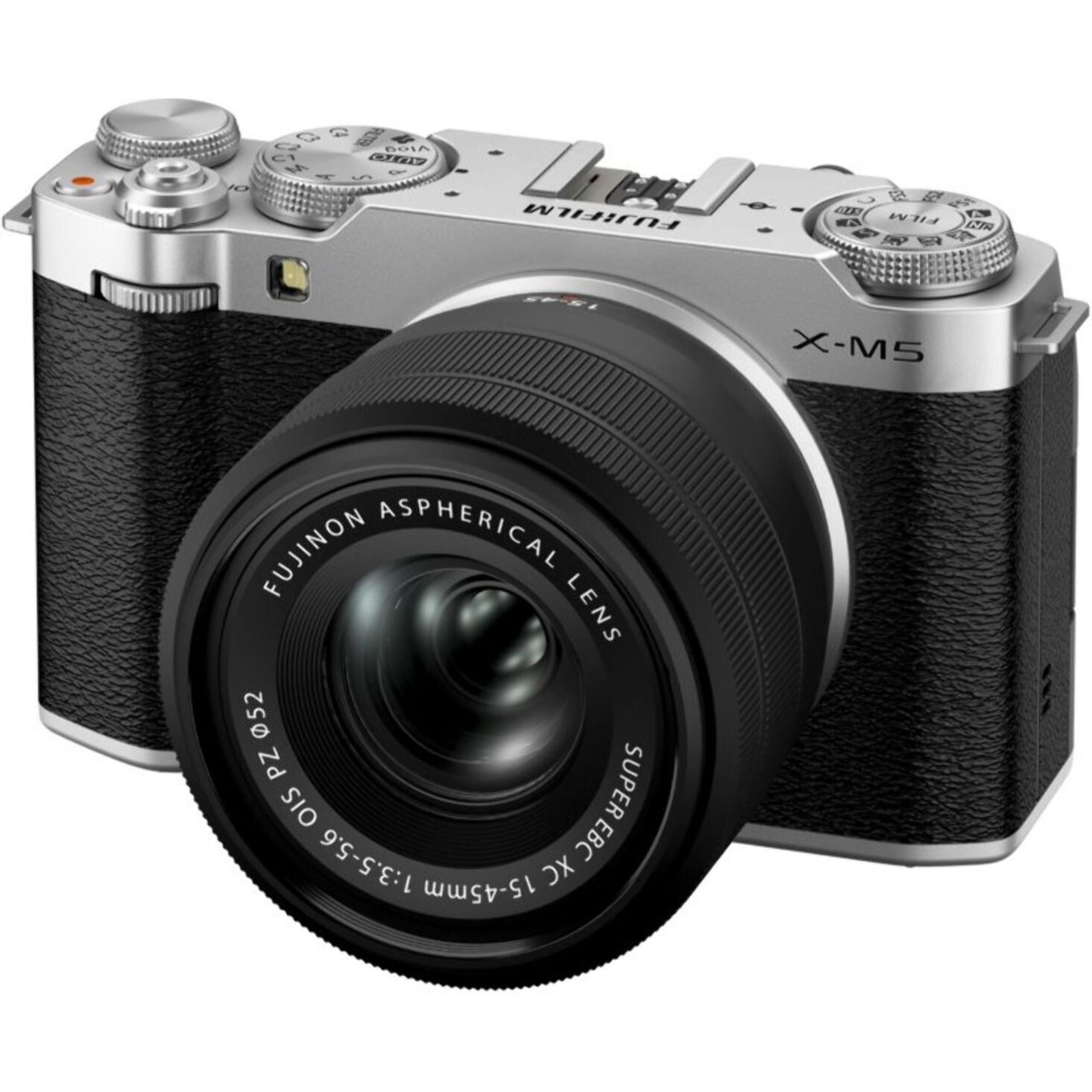 Appareil photo Hybride FUJIFILM Kit X-M5 Silver + XC15-45mm