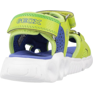 Sandalias Niño de la marca GEOX  modelo J SANDAL WROOM BOY AMARILLO