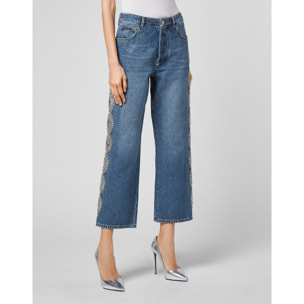 PHILIPP PLEIN Denim Trousers Loose Fit