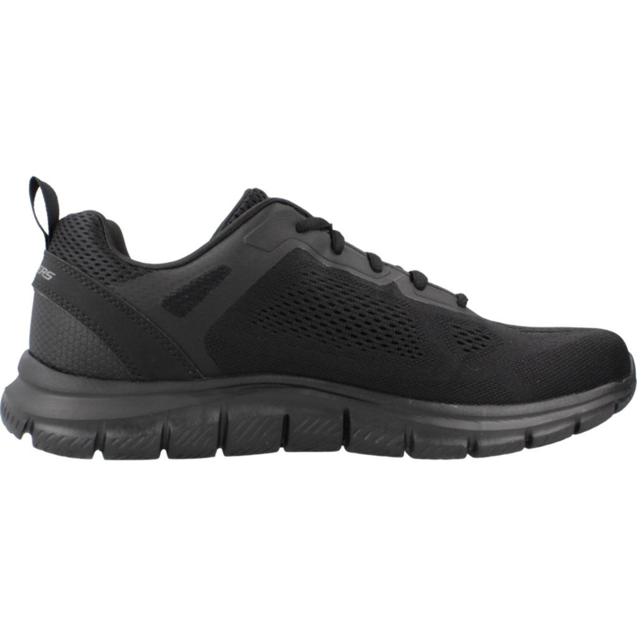 Sneakers De  Hombre Track Negro