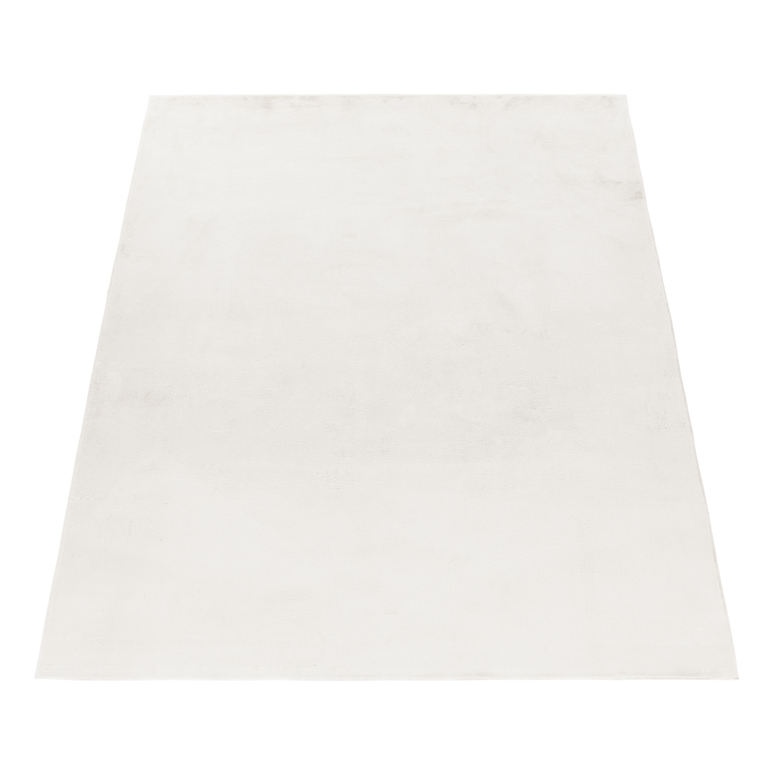 BARROW - Tapis en fausse fourrure doux uni Creme