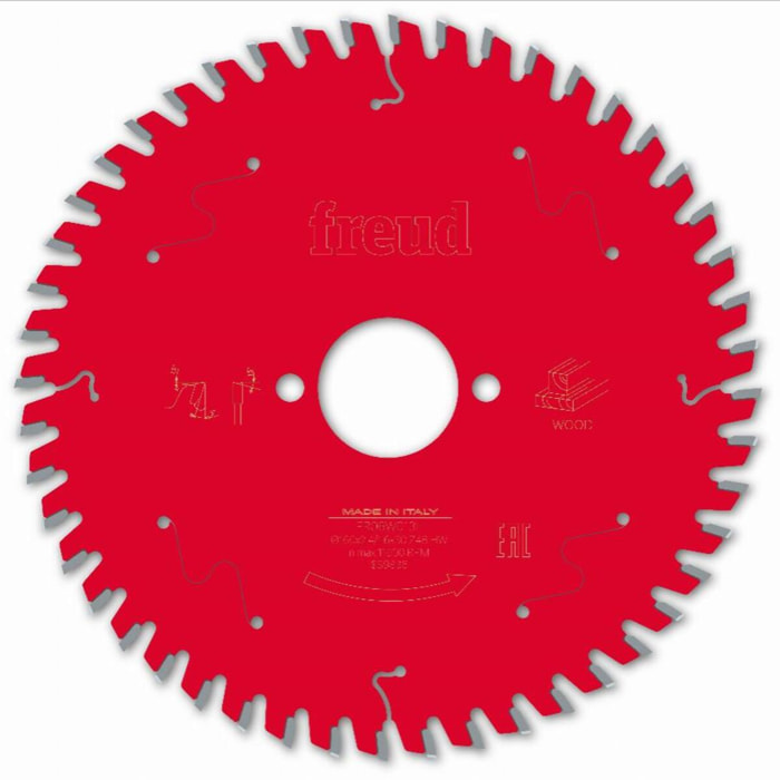 Lame pour scie circulaire portative FREUD - Ø160 2,4/1,6 AL30 Z48 BA 5° - F03FS09685 -FR06W013H