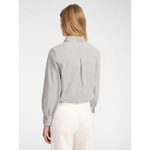 Elena Mirò - Camisa de rayas - Negro