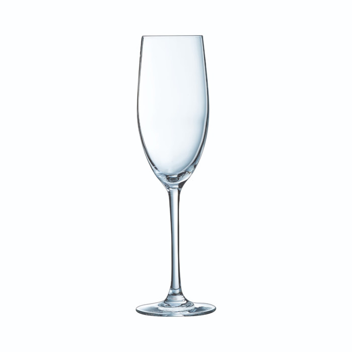 6 flûtes à champagne 24 cl Menades