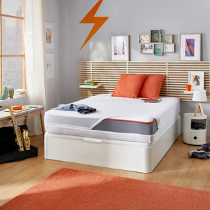 Funda Colchón Rizo Transpirable Aloe Vera Cierre cremallera Suave · WHAT THE SLEEP