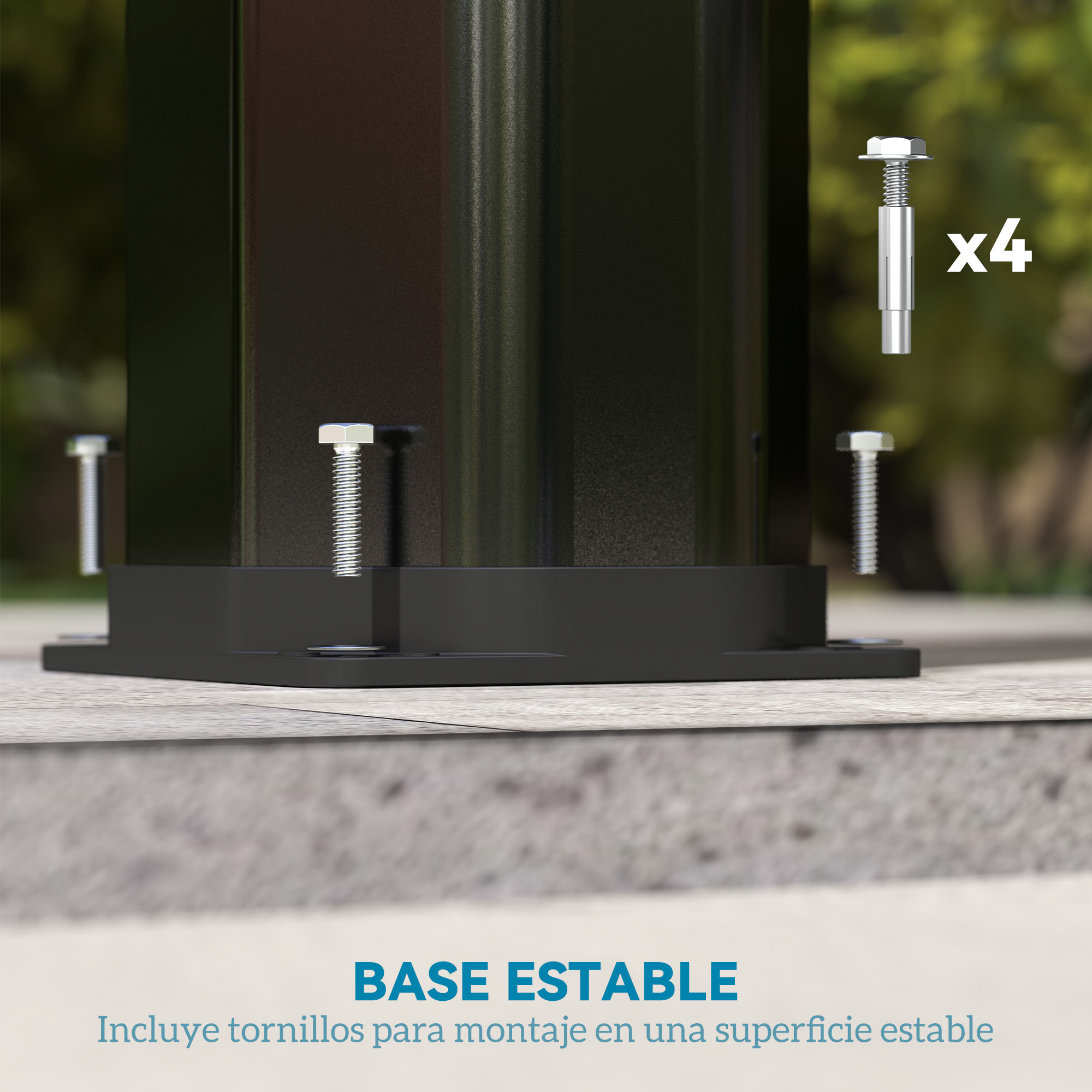 Ducha de Jardín Solar 35 L Ducha Solar Exterior con 2 Cabezales Giratorios Grifos de Pies y Agua Caliente Máximo 55 °C para Piscina Camping Patio 73x18x217 cm Negro