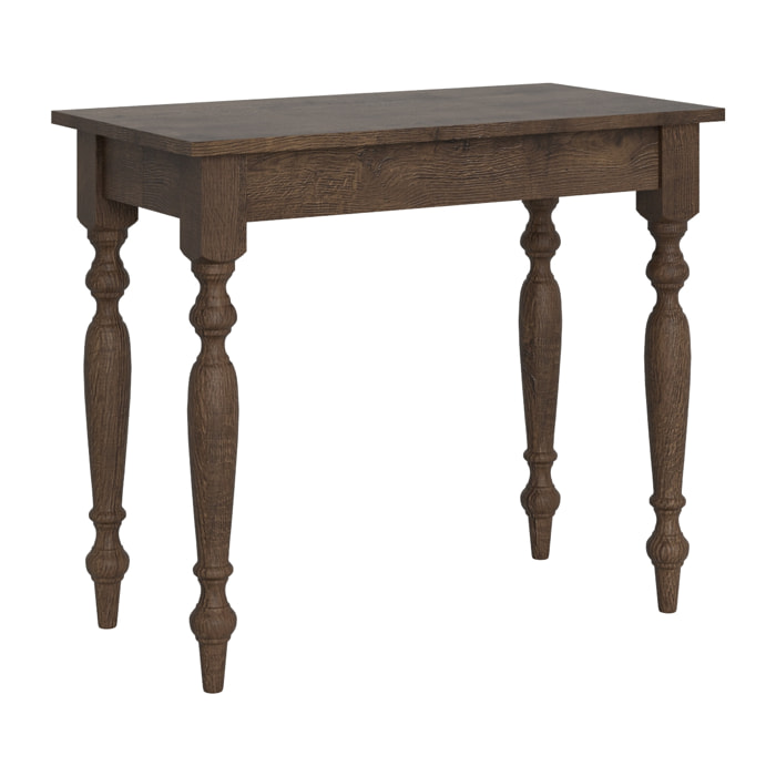 Console extensible 90x48/204 cm Romagna Small Noyer