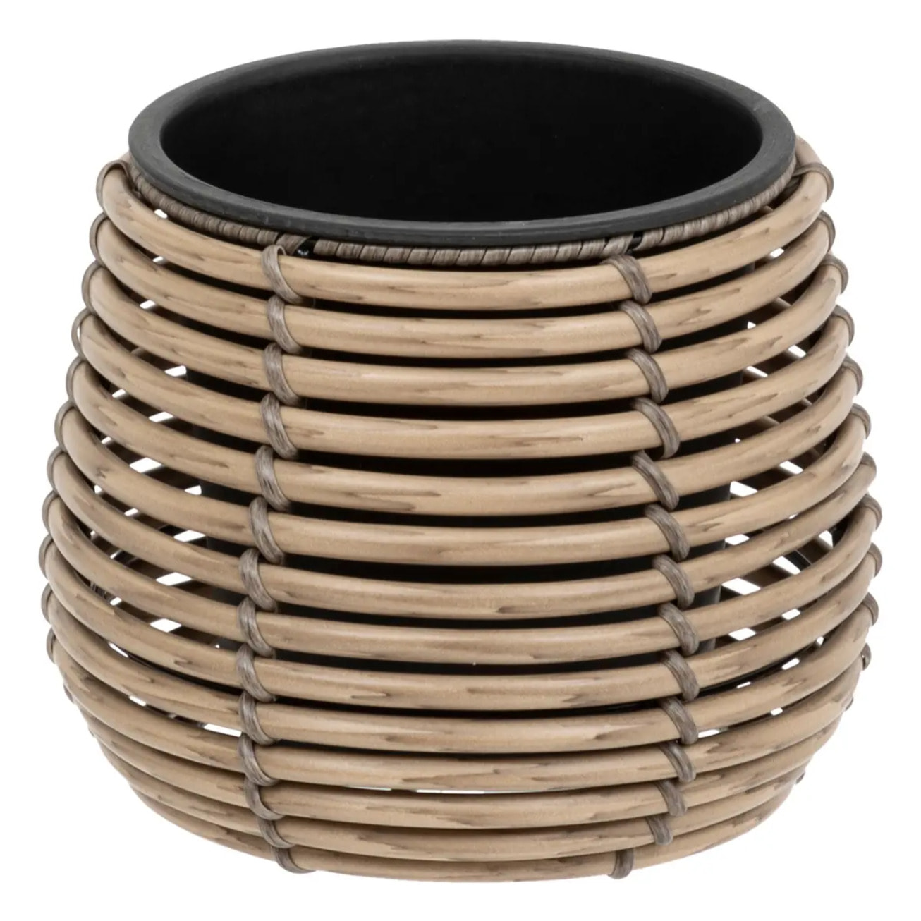 Set de 3 pots "Cam" D20/29/45cm beige