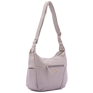 Borsa a spalla da donna - Modello False - Ecopelle - 30.0 x 21.0 x 11.0 cm