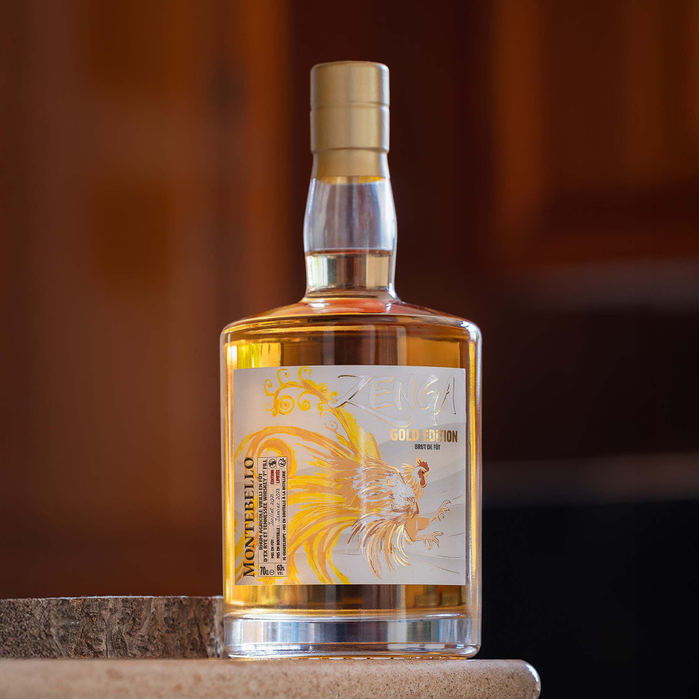 Rhum Ambré Agricole Zenga Gold Edition Montebello - Guadeloupe| 60% vol | 70cl