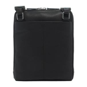 Borsa a tracolla da uomo In Vera pelle Made in Italy 24x28x4 cm