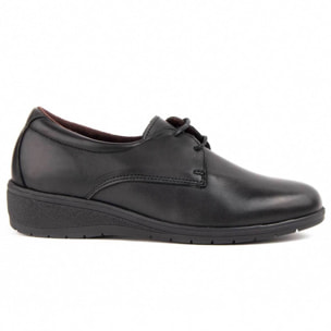 Oxford De Cuña - Negro - Altura: 4 Cm
