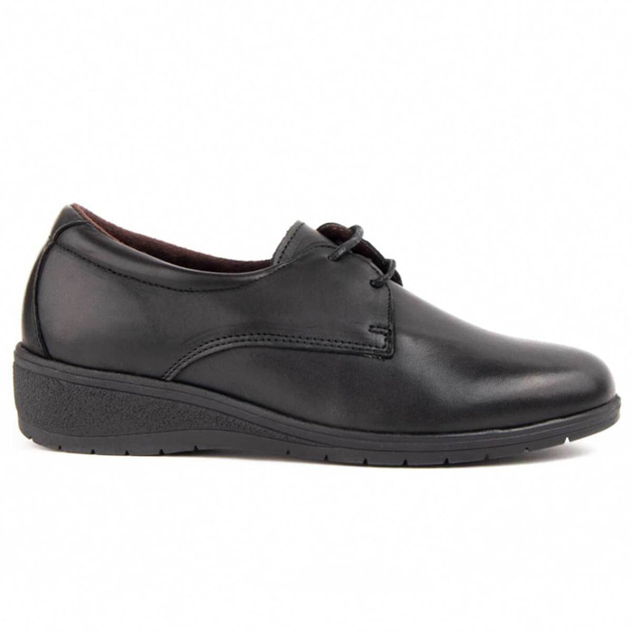 Oxford De Cuña - Negro - Altura: 4 Cm