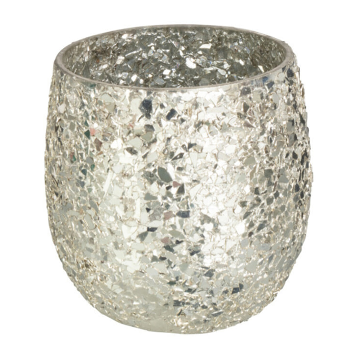 J-Line bougeoir Eclat - verre - or - small