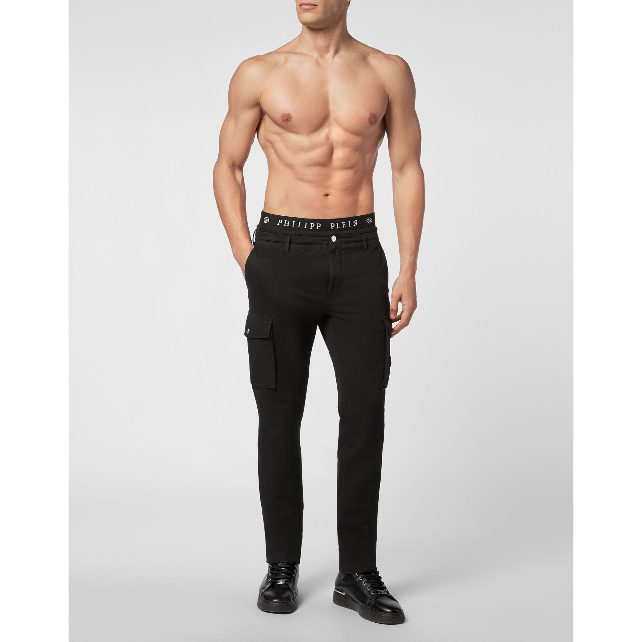 PHILIPP PLEIN Long Trousers Cargo fit