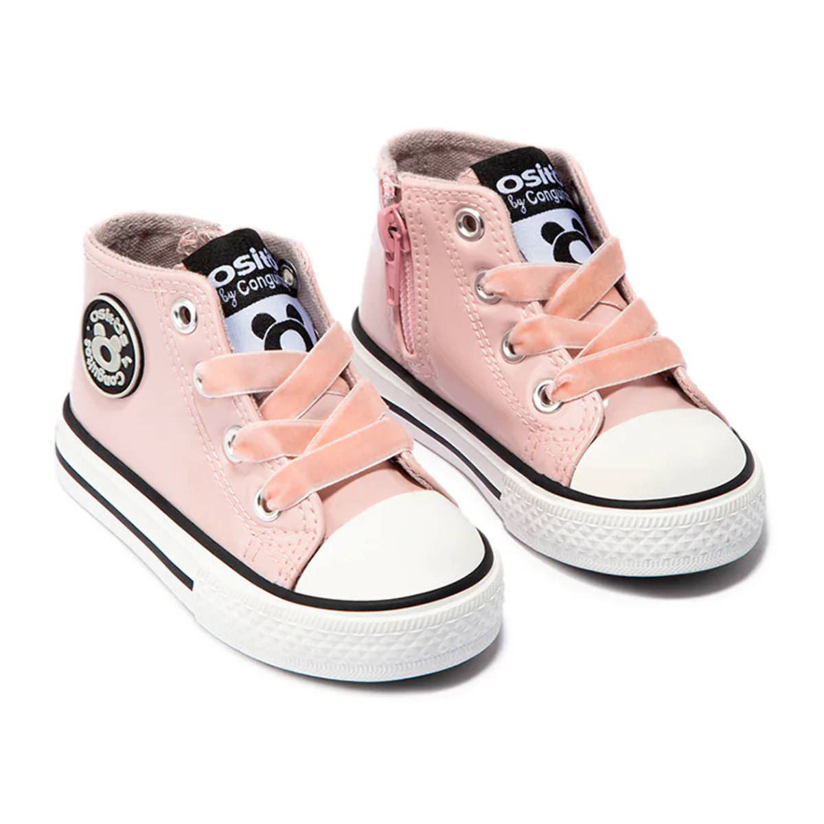 Sneakers alte in vernice  per bambini