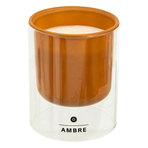 Bougie parfumée Ilan ambre 220g