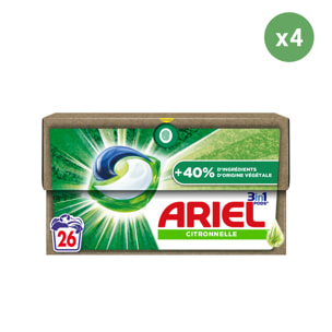 4x26 Pods Citronnelle, Lessive En Capsules Ariel