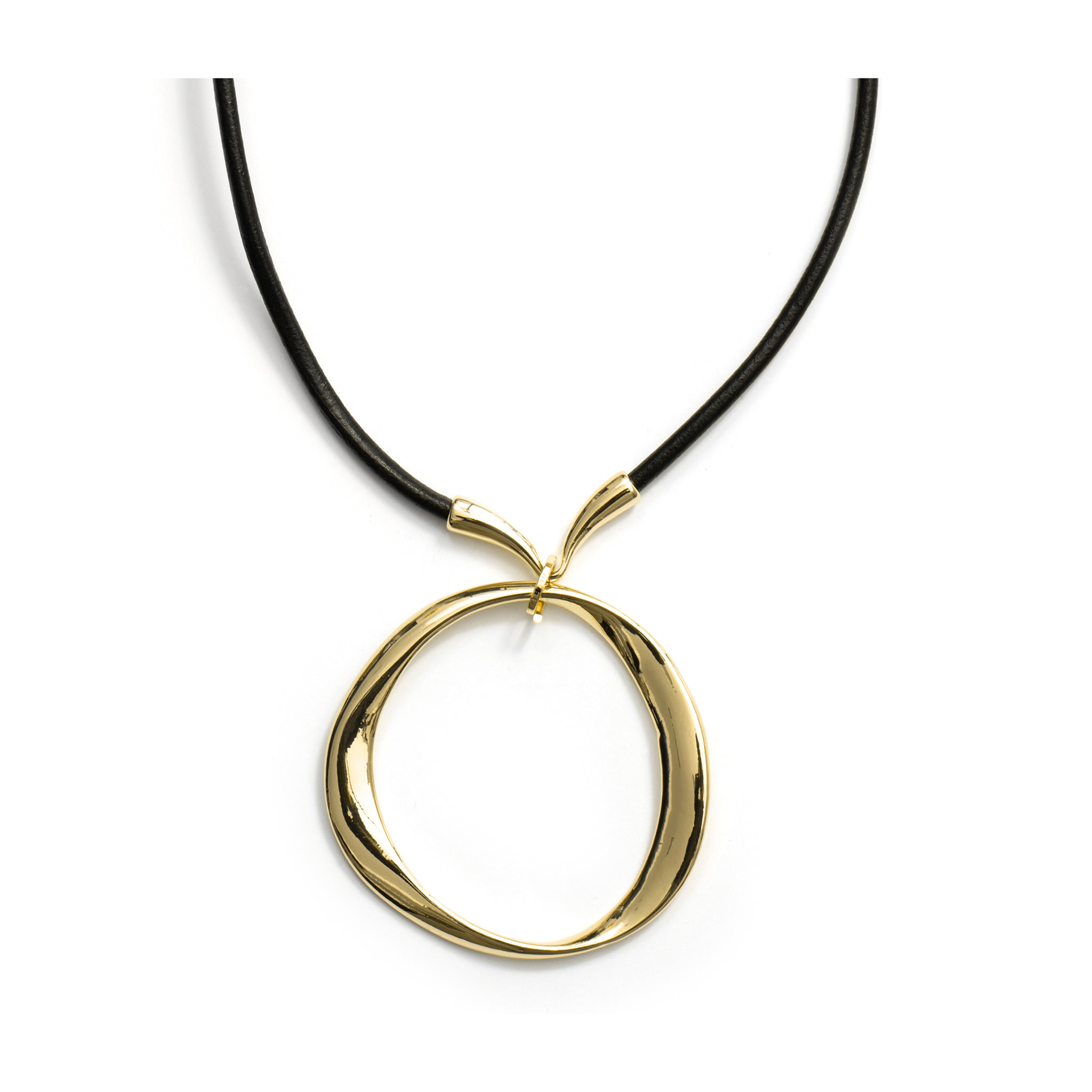 Collar Gorhe acabado oro amarillo 18k