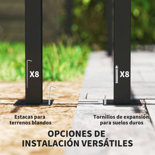 Pérgola con Techo Retráctil 4x3 m Pérgola de Aluminio con Paredes Laterales Cenador con Tela de Poliéster Anti-UV Resistente al Agua Pabellón para Jardín Patio Terraza Crema