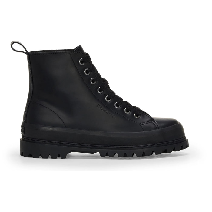 Superga - Stivaletti Donna Nero - 2644 ALPINA BOX LEATHER