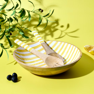 Saladier Manguier Dolce Vita Jaune D33cm