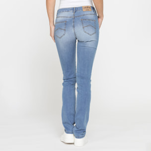 JEANS DONNA CINQUE TASCHE REGULAR FIT IN DENIM STRETCH 12,2oz