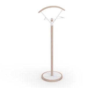 Galán de noche Finlande roble-blanco 117x42x34 cm