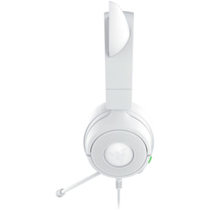 Casque gamer RAZER KRAKEN KITTY V3 X BLANC