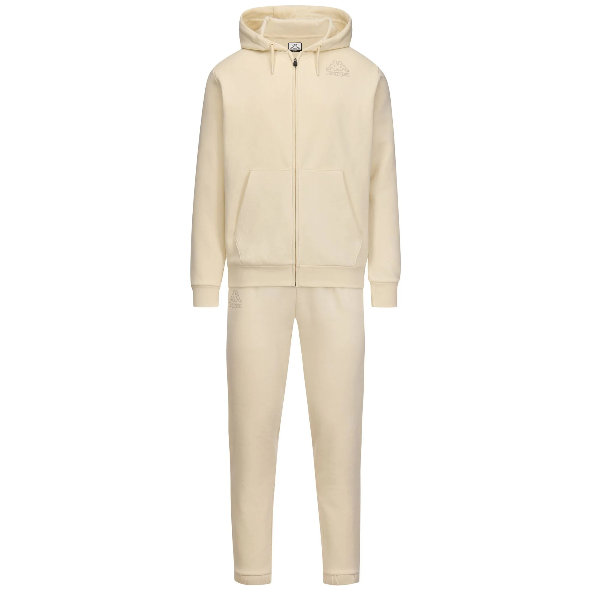 Kappa - Chándales deportivos Hombre Blanco - Logo Faedi