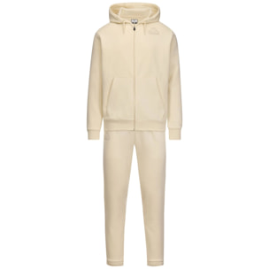 Kappa - Chándales deportivos Hombre Blanco - Logo Faedi