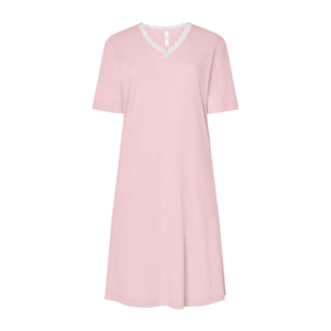 Camisón largo rosa